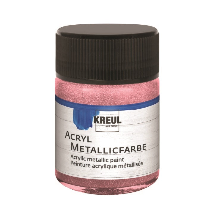 Ακρυλικό χρώμα KREUL METALLIC  50 ml – pink