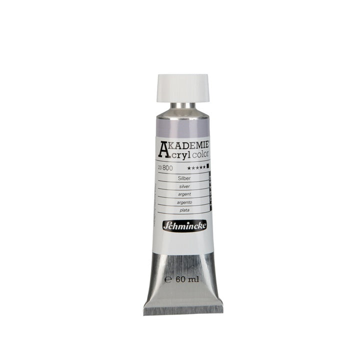 Ακρυλικά χρώματα Schmincke AKADEMIE 60 ml – 800 ασήμι