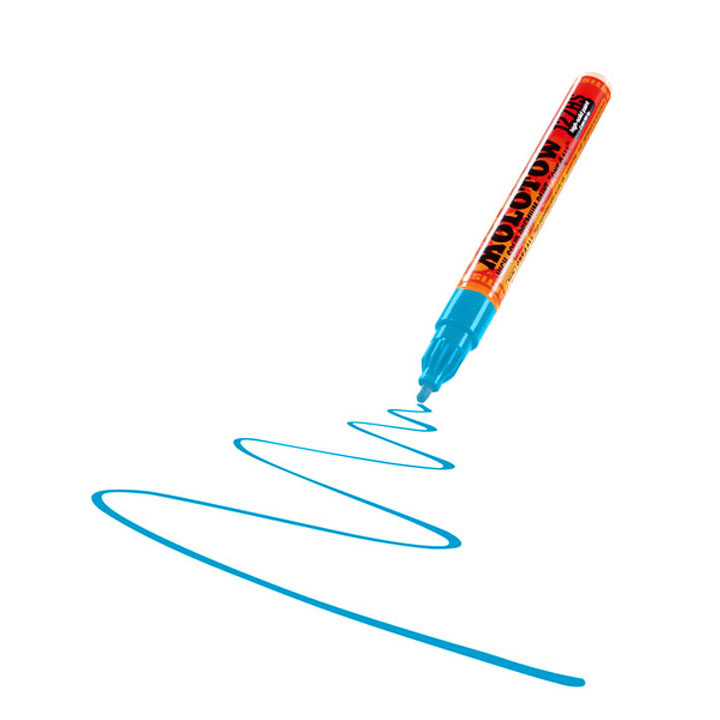 Ακρυλικος μαρκαδορος MOLOTOW - ONE4ALL 2mm – Shock Blue Middle