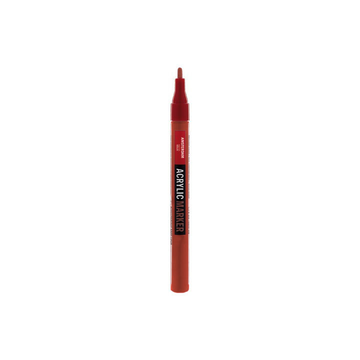 Ακρυλικος μαρκαδορος AMSTERDAM SMALL 2mm - 30 αποχρωσεις – burnt sienna
