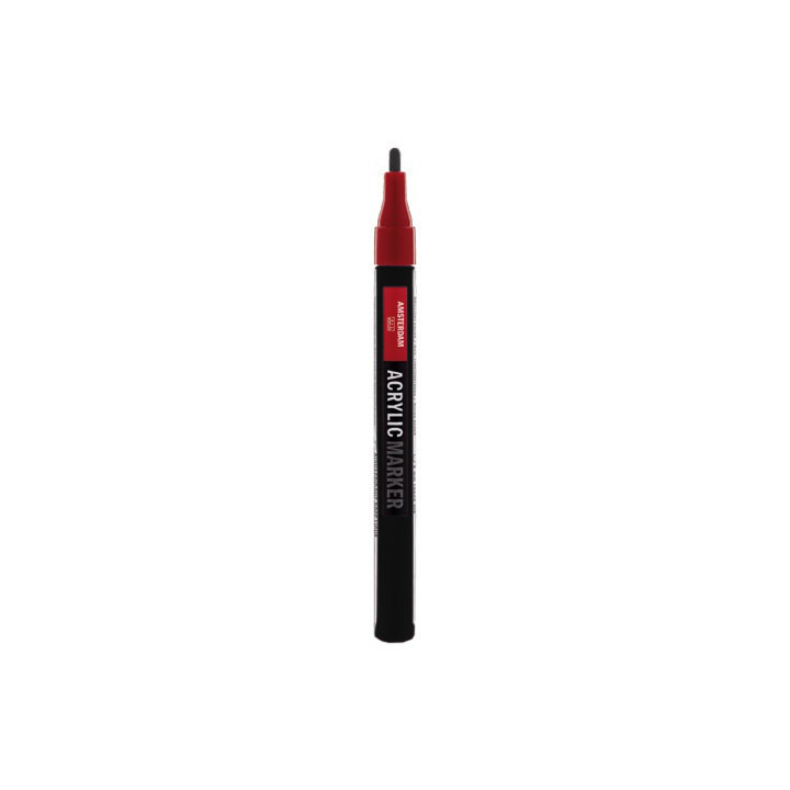 Ακρυλικος μαρκαδορος AMSTERDAM SMALL 2mm - 30 αποχρωσεις – oxide black