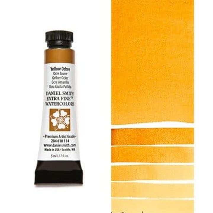 Χρώματα ακουαρέλας Daniel Smith Extra Fine – 114 Yellow Ochre