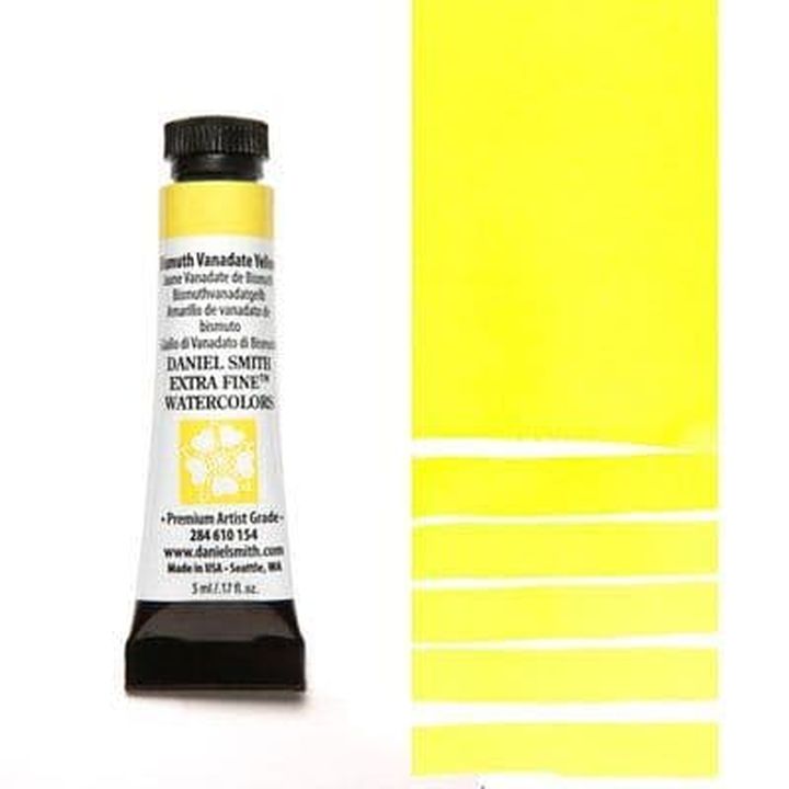 Χρώματα ακουαρέλας Daniel Smith Extra Fine – 154 Bismuth Vanadate Yellow