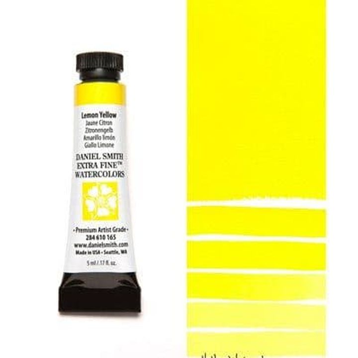Χρώματα ακουαρέλας Daniel Smith Extra Fine – 165 Lemon Yellow