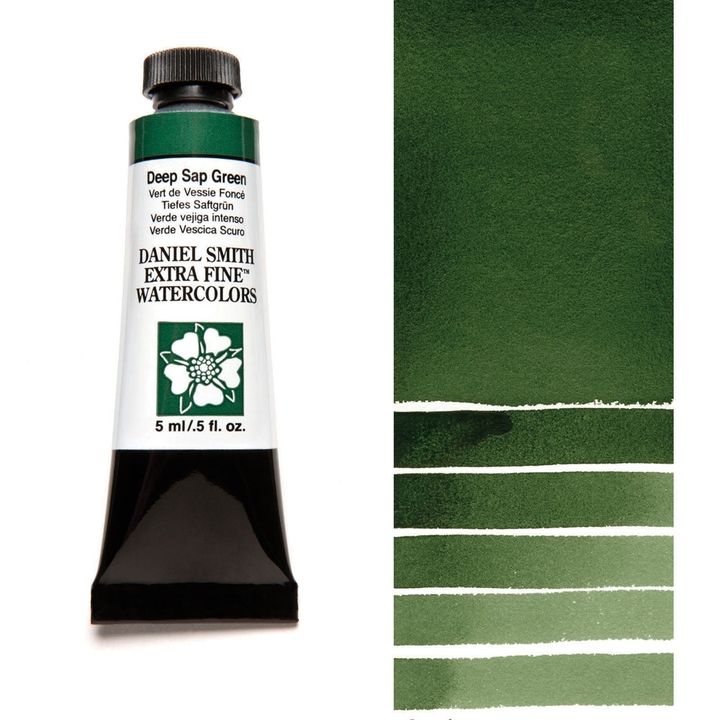 Χρώματα ακουαρέλας Daniel Smith Extra Fine – 175 Deep Sap Green