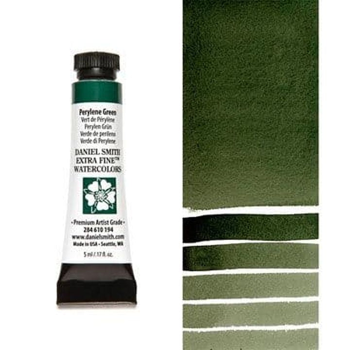 Χρώματα ακουαρέλας Daniel Smith Extra Fine – 194 Perylene Green