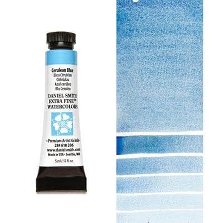 Χρώματα ακουαρέλας Daniel Smith Extra Fine – 206 Cerulean Blue