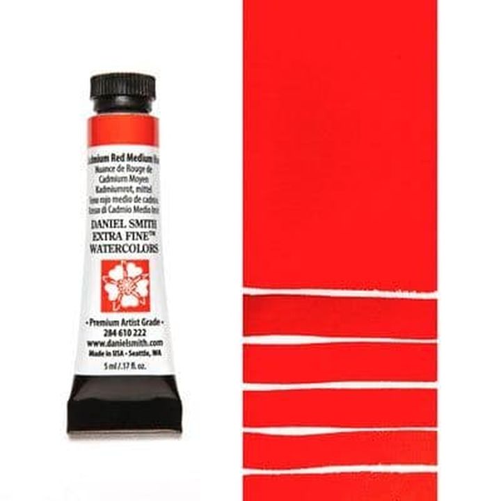 Χρώματα ακουαρέλας Daniel Smith Extra Fine – 222 Cadmium Red Medium Hue