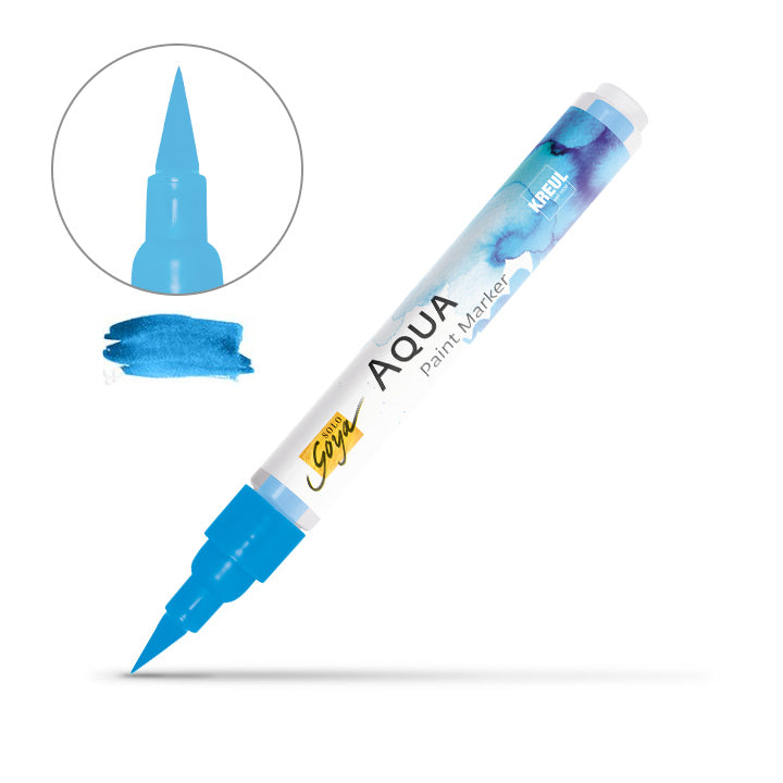 Ακουαρελ μαρκαδορος Aqua Solo Goya – Cobalt Blue