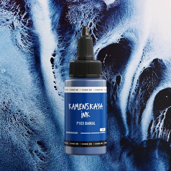 Αλκοολικό μελάνι KAMENSKAYA DELAMINATING 30ml – P-103 Βαϊκάλη