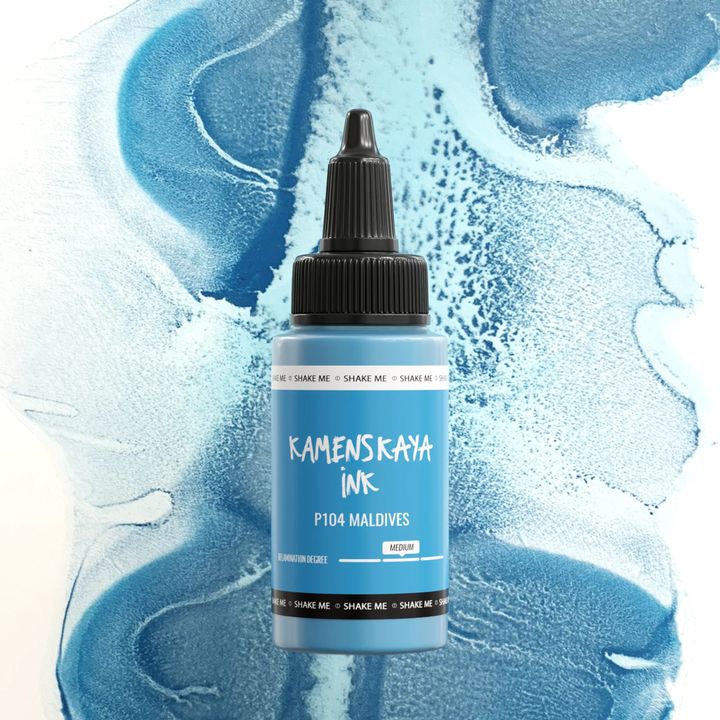 Αλκοολικό μελάνι KAMENSKAYA DELAMINATING 30ml – P-104 Μαλδίβες