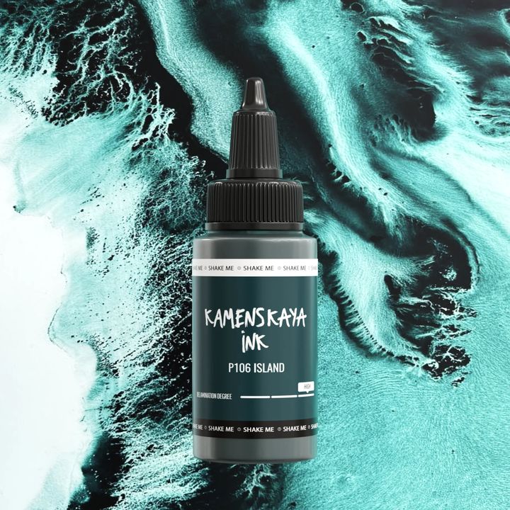 Αλκοολικό μελάνι KAMENSKAYA DELAMINATING 30ml – Νησί P-106