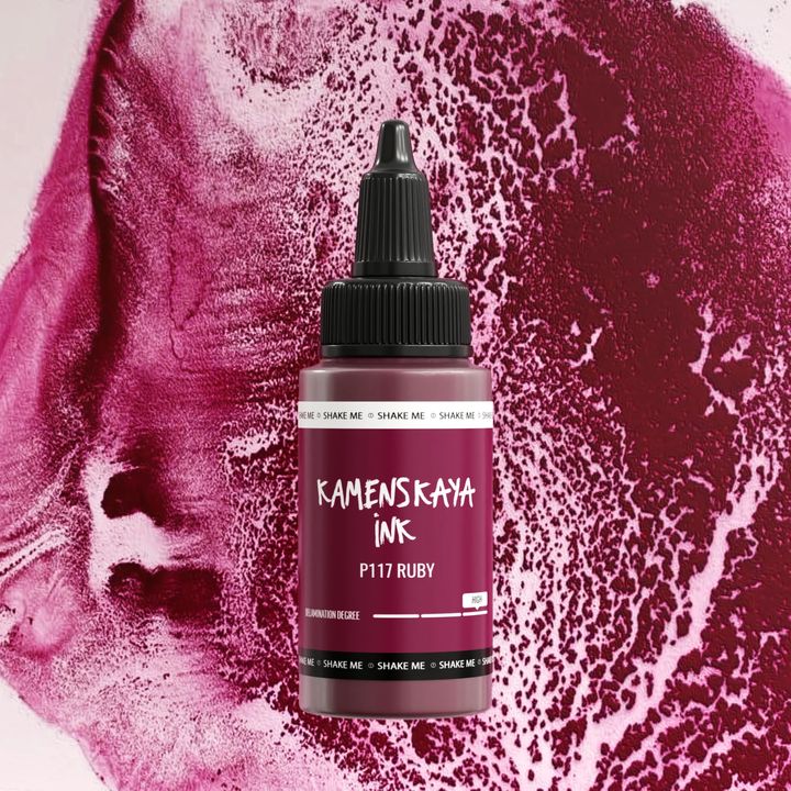Αλκοολικό μελάνι KAMENSKAYA DELAMINATING 30ml – P-117 Ruby