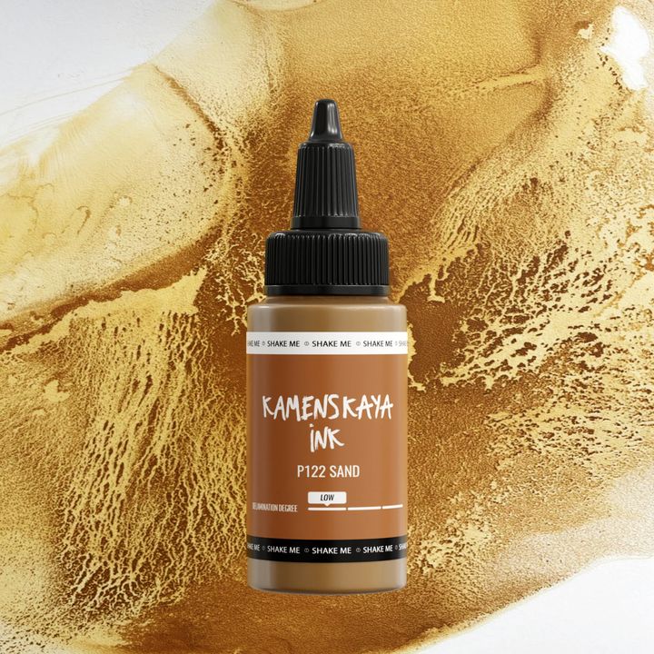 Αλκοολικό μελάνι KAMENSKAYA DELAMINATING 30ml – P-122 Άμμος