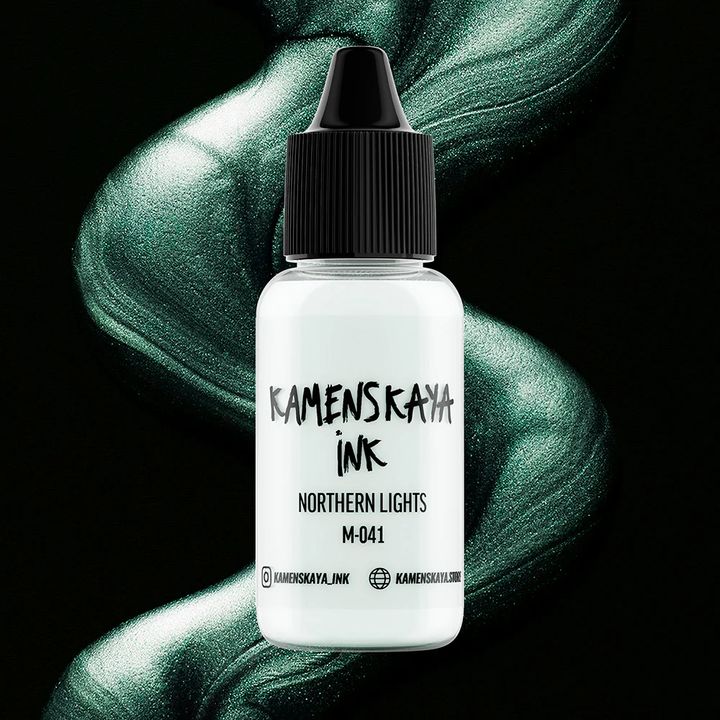 Αλκοολικό μελάνι KAMENSKAYA NACRE CHAMELEONS 15ml – M-041 Aurora Borealis