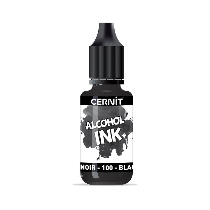 CERNIT Έγχρωμο μελάνι με βάση το οινόπνευμα 20 ml – 100 μαύρο