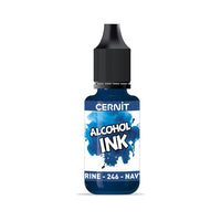 CERNIT Έγχρωμο μελάνι με βάση το οινόπνευμα 20 ml – 246 μπλε ναυτικό