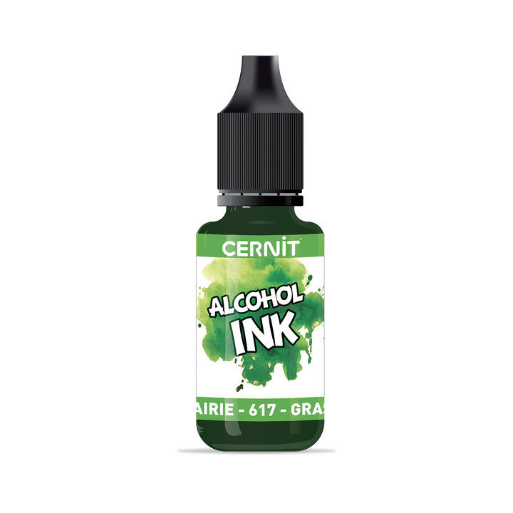 CERNIT Έγχρωμο μελάνι με βάση το οινόπνευμα 20 ml – 617 πράσινο γρασίδι