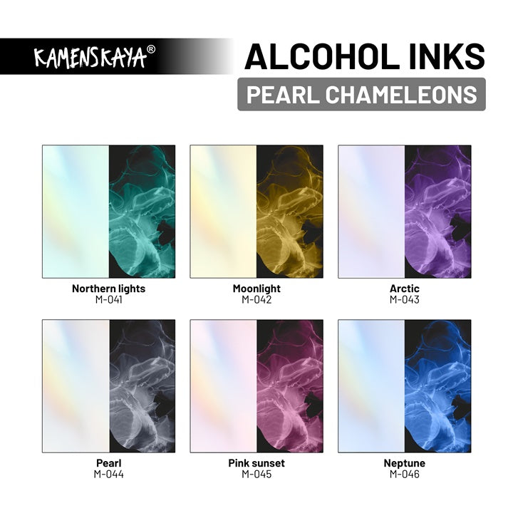 Αλκοολικό μελάνι KAMENSKAYA NACRE CHAMELEONS 15ml | διαφορετικές αποχρώσεις