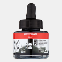 ROYAL TALENS Amsterdam Acrylic Ink ακρυλικό μελάνι 30 ml – Μαύρο Οξειδίου