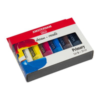 ROYAL TALENS Amsterdam σετ ακρυλικών χρωμάτων Primary 6 x 20 ml