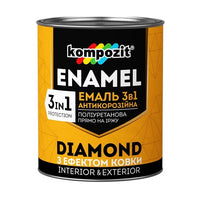 Αντιδιαβρωτικό σμάλτο 3 σε 1  KOMPOZIT DIAMOND 2.5 l | διάφορες αποχρώσεις
