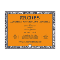 ARCHES μπλοκ ακουαρέλας Rough φυσικό λευκό 300 g/m² 10 – 31 cm - 20 φύλλα