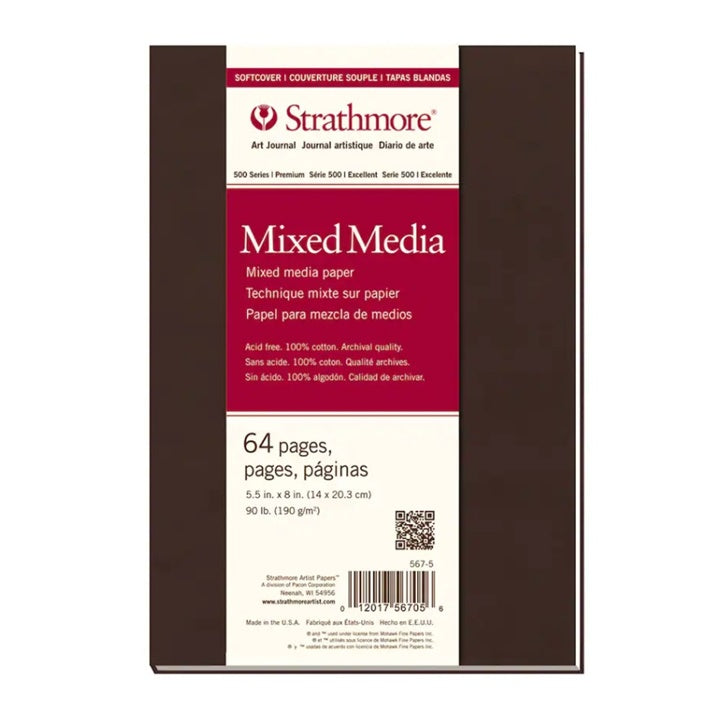 Artbook Strathmore Mixed Media με σκληρό εξώφυλλο | επιλέξτε διαστάσεις