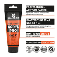 Σετ ακρυλικών χρωμάτων Kompozit ACRYL PRO BOX 73 x 75 ml