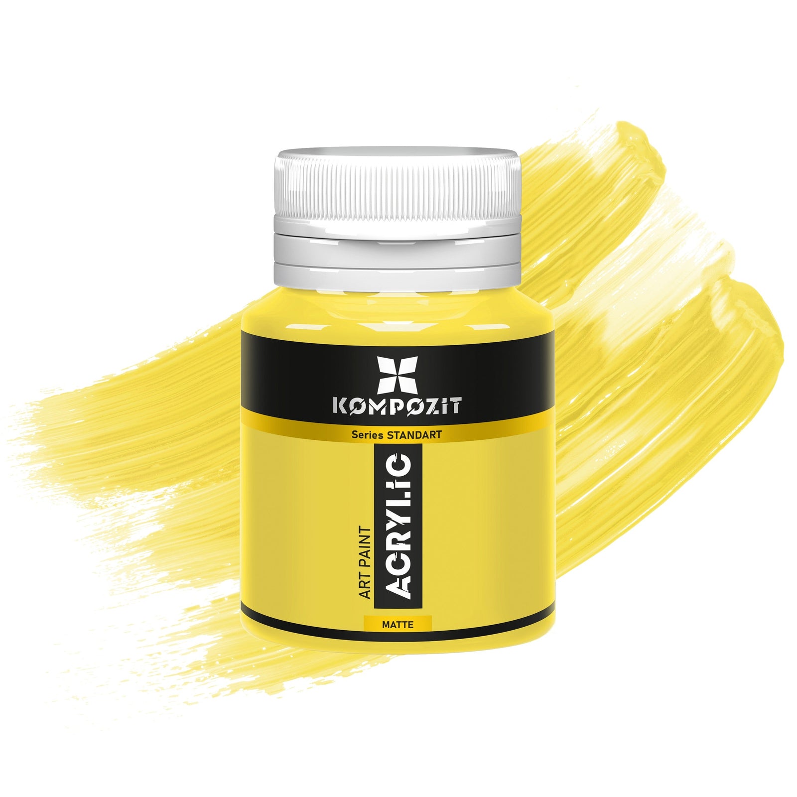 Ακρυλικό χρώμα Kompozit STANDART 20 ml – 10 Κίτρινο Λεμονί