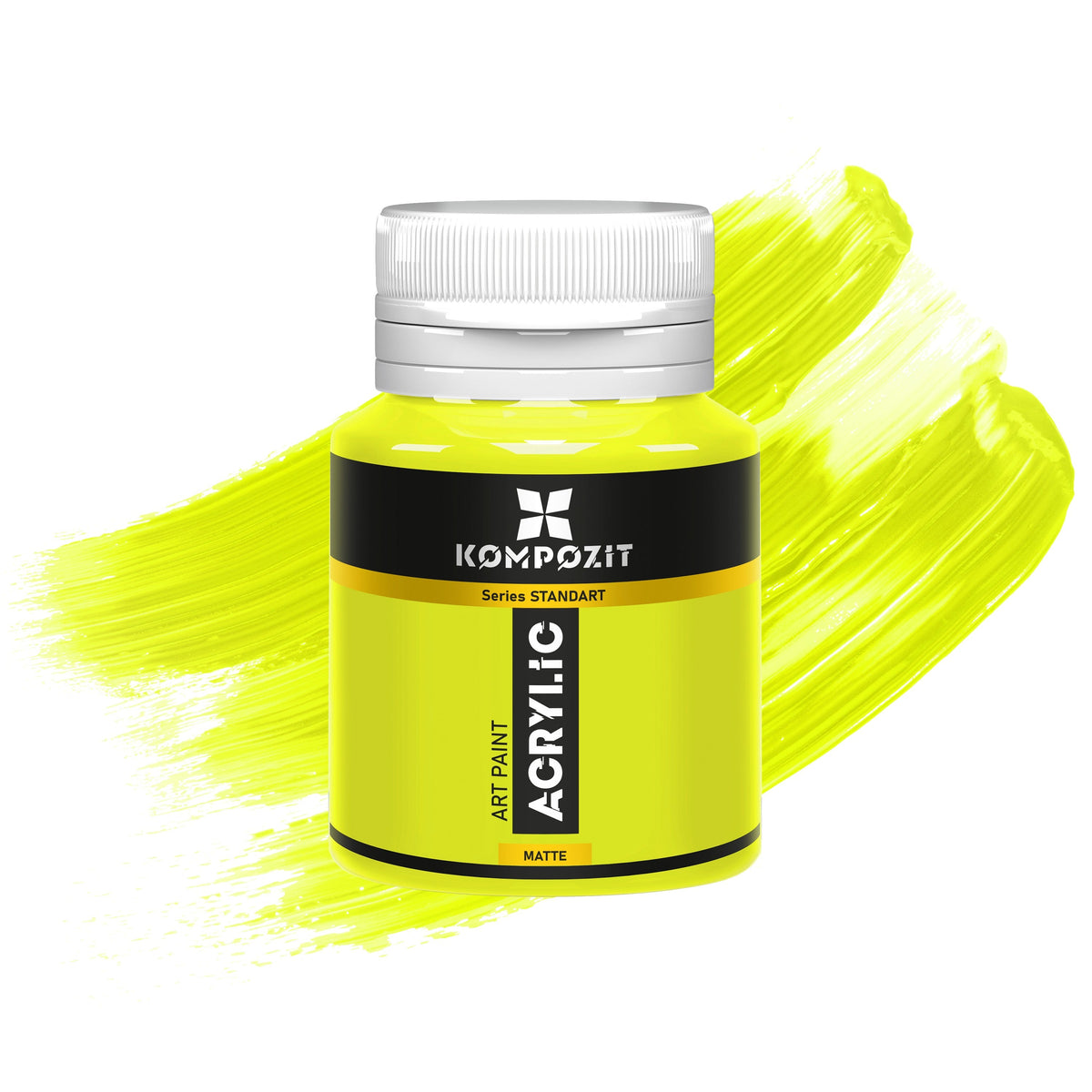 Ακρυλικό χρώμα STANDART Kompozit Fluorescent 20 ml – 111 Φωσφοριζέ Πράσινο Λάιμ