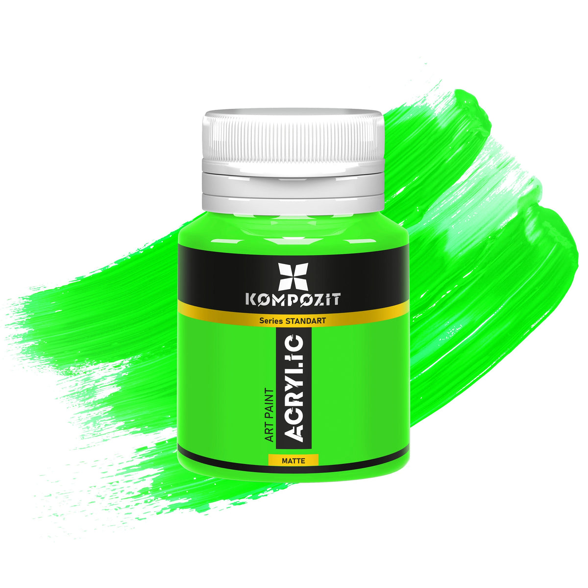 Ακρυλικό χρώμα STANDART Kompozit Fluorescent 20 ml – 112 Φωσφοριζέ Πράσινο