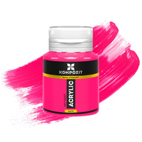 Ακρυλικό χρώμα STANDART Kompozit Fluorescent 20 ml – 114 Φωσφοριζέ Ροζ