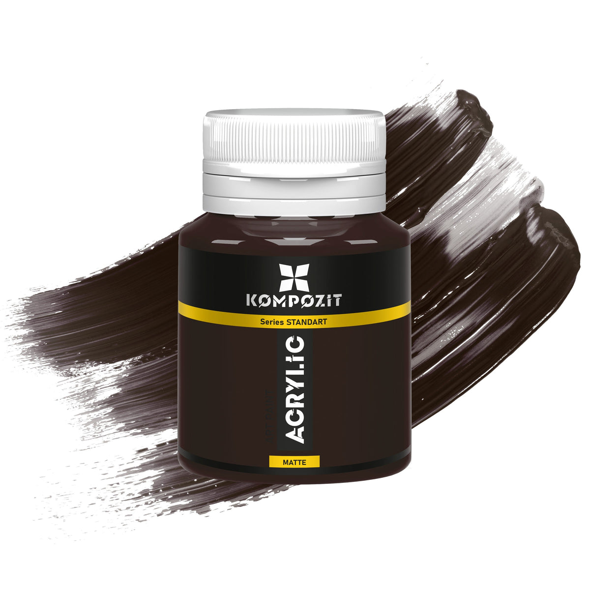 Ακρυλικό χρώμα Kompozit STANDART 20 ml – 84 Σκούρο Καφέ
