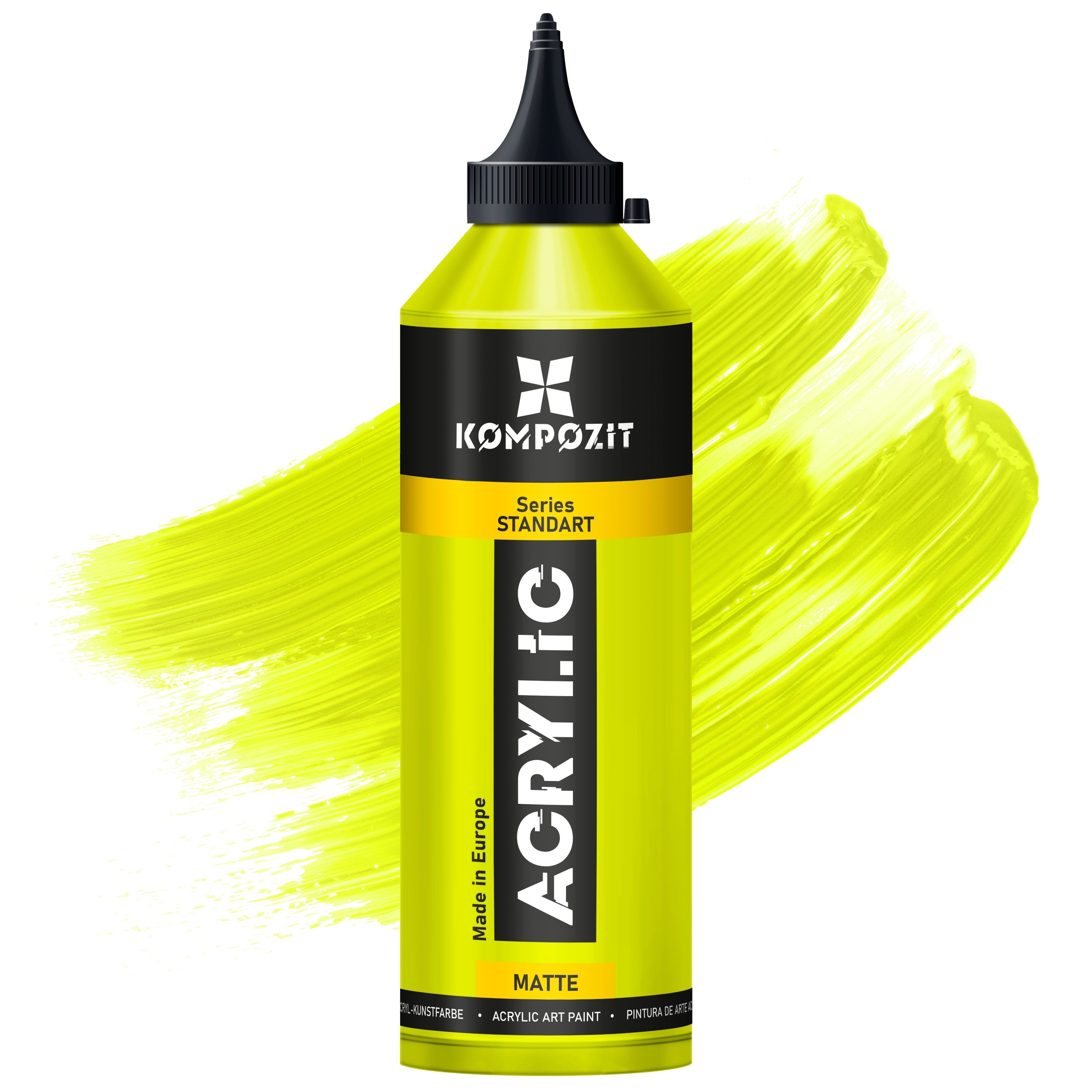 STANDART Kompozit ακρυλικό χρώμα – 111 Fluorescent Lime Green