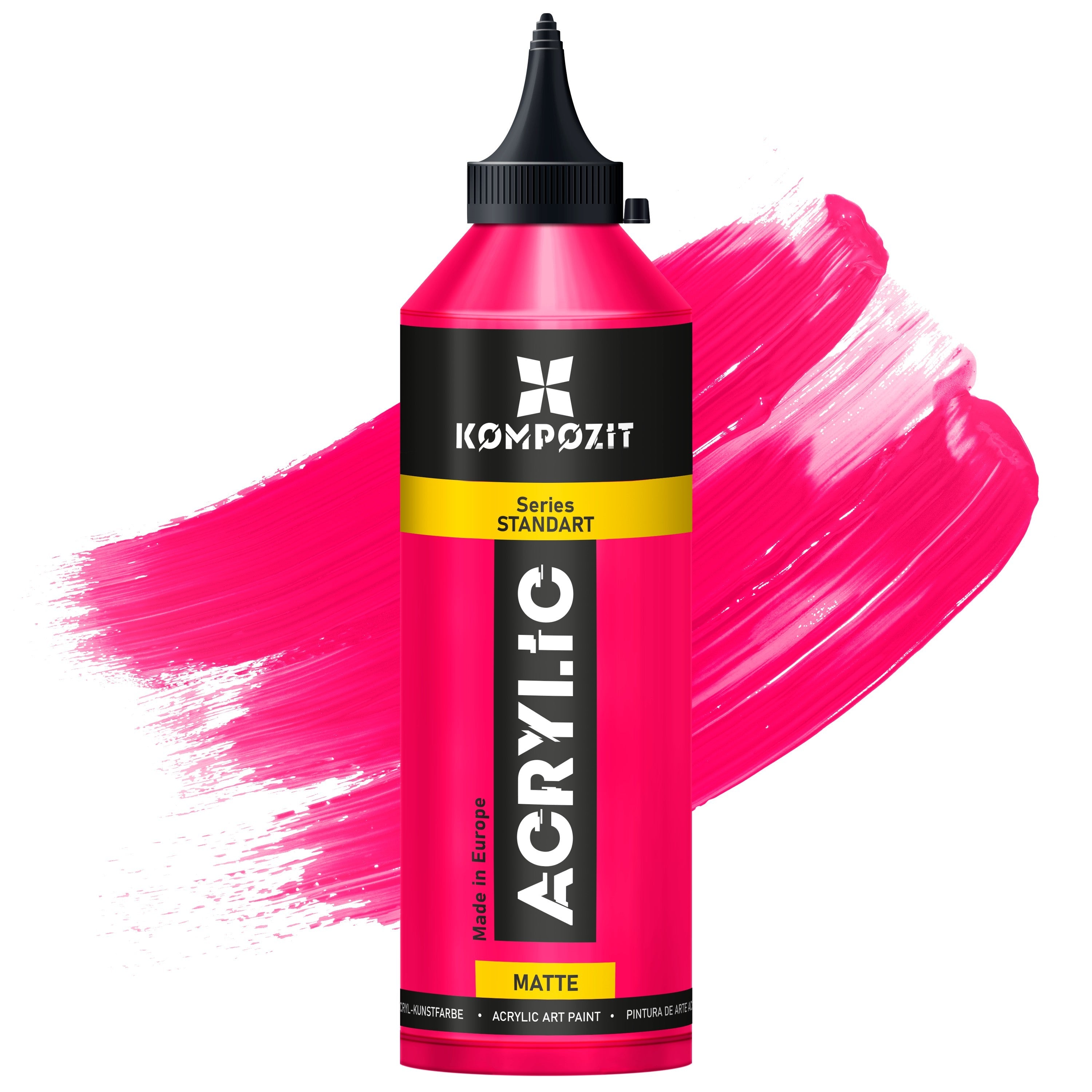 STANDART Kompozit ακρυλικό χρώμα – 114 Fluorescent Pink