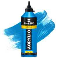 Ακρυλικό χρώμα Kompozit STANDART Fluorescent 500 ml – 116 Φωσφοριζέ Μπλε