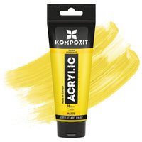 Ακρυλικό χρώμα STANDART Kompozit 75 ml – 10 Κίτρινο Λεμονί