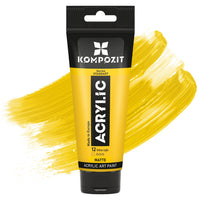 Ακρυλικό χρώμα STANDART Kompozit 75 ml – 12 Κίτρινο Ανοιχτό