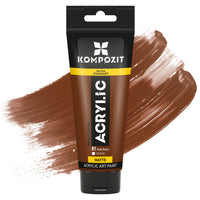 Ακρυλικό χρώμα STANDART Kompozit 75 ml – 81 Καφέ Οξειδίου