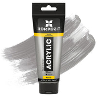 Ακρυλικό χρώμα STANDART Kompozit Metallic 75 ml – 91 Ασημί