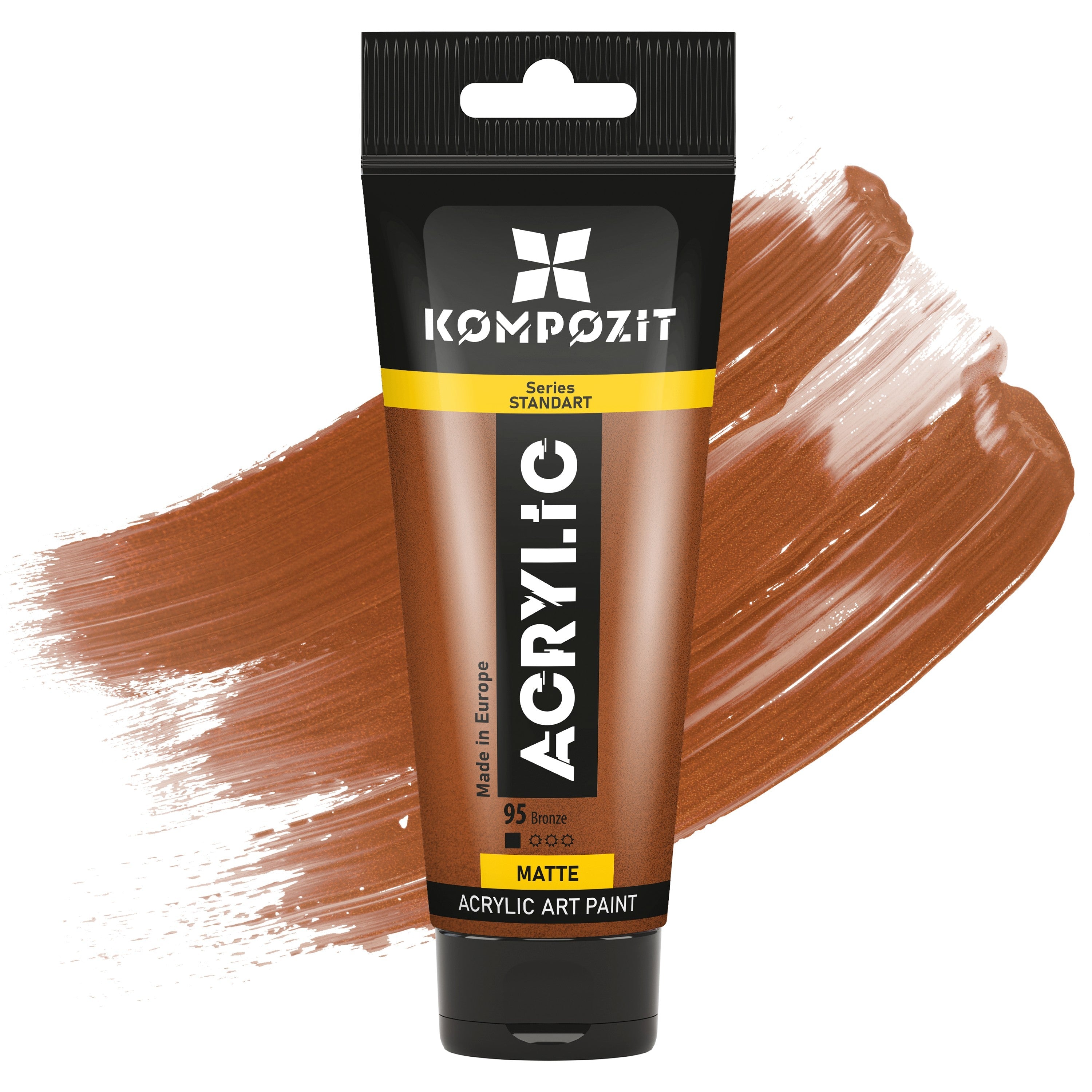 Ακρυλικό χρώμα STANDART Kompozit Metallic 75 ml – 95 Μπρονζέ