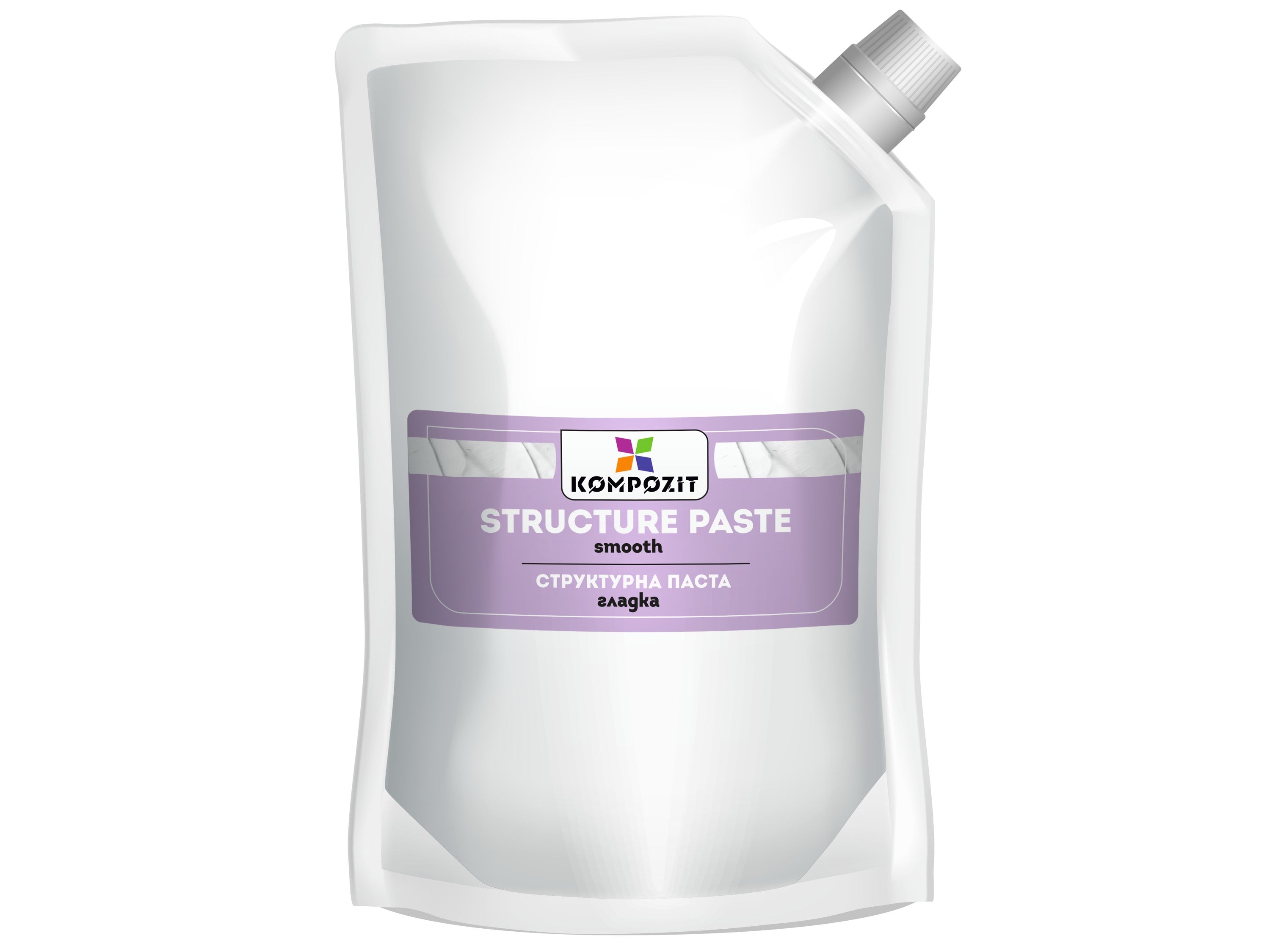 Ομαλή λευκή πάστα διάρθρωσης από την Kompozit – 500 ml