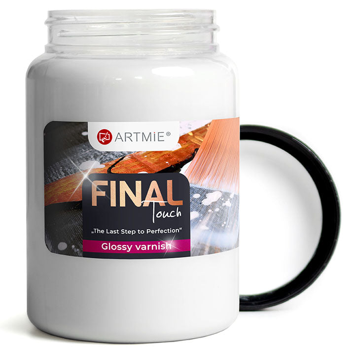 ARTMIE FINAL TOUCH Διαλυτό βερνίκι με νερό 400 ml | Διάφοροι τύποι