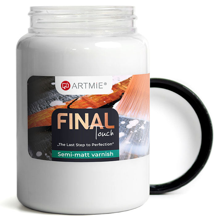ARTMIE FINAL TOUCH Διαλυτό βερνίκι με νερό 400 ml | Διάφοροι τύποι