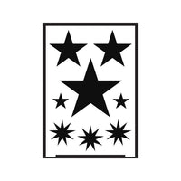 Αυτοκόλλητο πρότυπο Star A5