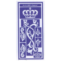 Αυτοκόλλητο στένσιλ Elegance 12,5 x 28,5 cm