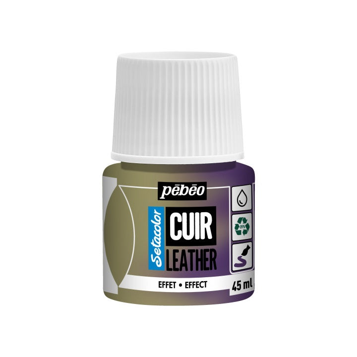 Βαφή δέρματος Pebeo Setacolor effect 45 ml | διάφορα χρώματα