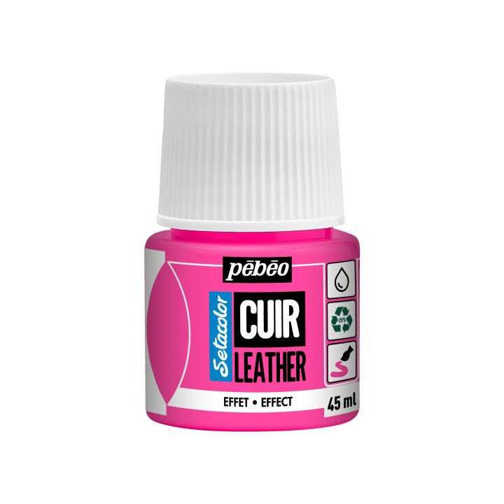 Βαφή δέρματος Pebeo Setacolor effect 45 ml | διάφορα χρώματα