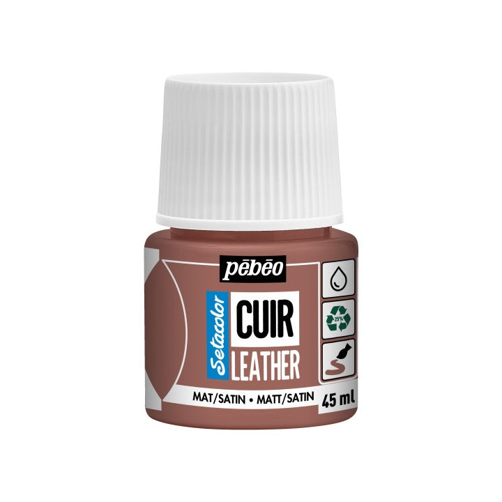 Βαφή δέρματος Pebeo Setacolor matt/satin 45 ml | διάφορα χρώματα - τερακότα